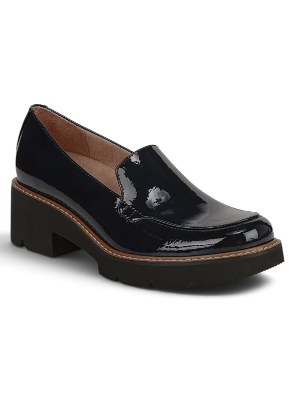NaturalizerWomen's Cabaret Lug Sole Loafers  size 6